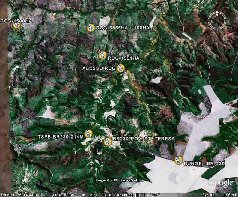 Vendo área com 6566 hectares 85 km Urucui